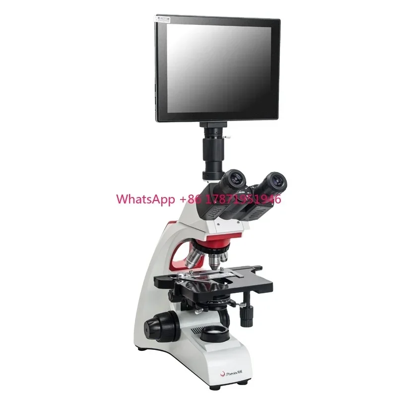 BMC300 Professional 9.7 inch LCD Screen Medical Research Clinical Digital Trinocular Biological Microscope for Sale