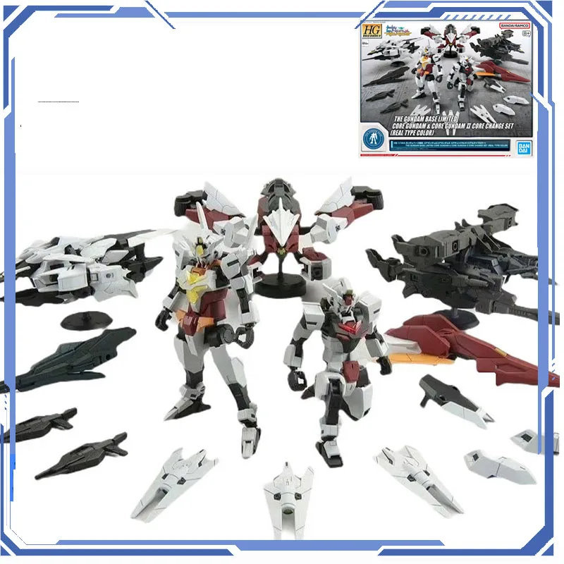 

Bandai Gundam HG 1/144 Garage Kit THE GUNDAM BASE LIMITED CORE GUNDAM&CORE GUNDAM2&CORE CHANGE SET Anime Action Collection Toy