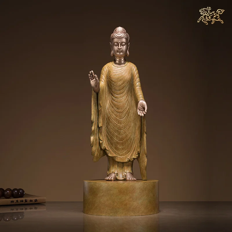 

Asia Thailand Buddhism high grade bronze sculpture Dharma Shakyamuni Tathagata decorative Buddha God statue HOME living ROOM