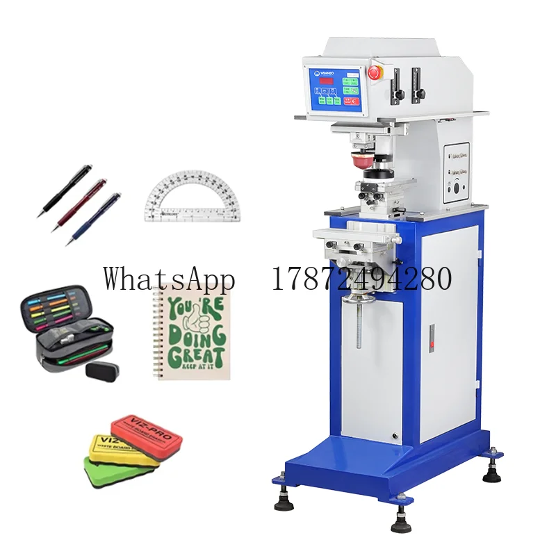 Cheap Pad Printing Machine Affordable Pad Printer for Stationery Pen Ruler Customization Equipment