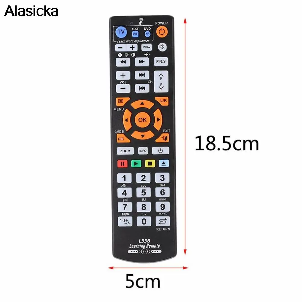 Universal Smart Remote Control Controller  IR Remote Control With Learning Function for TV CBL DVD SAT For L336