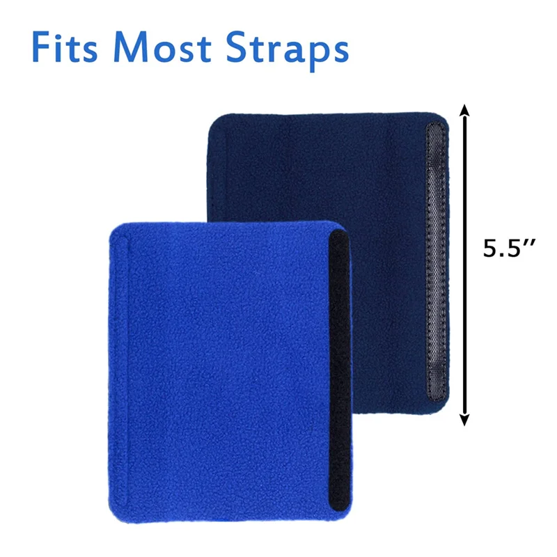 Imagem -03 - Soft-fleece Face Mask Cover Comfort Strap Almofadas Pads Fits Cpap Suprimentos Acessórios 16packs