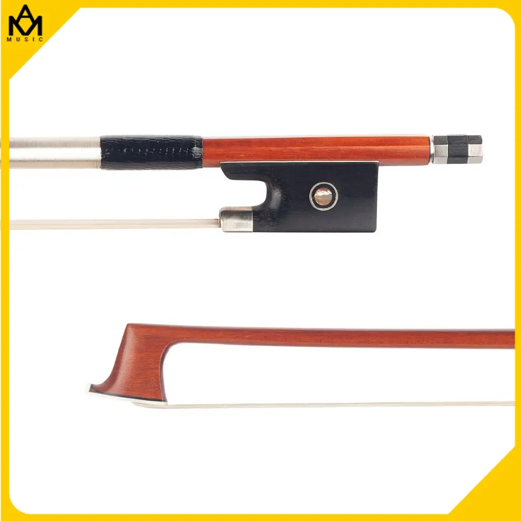 

Handmade Master 4/4 Size Pernambuco Violin Fiddle Bow Full Lined Ebony Frog Paris Eye Inlay Fast Response Straight Bow 950 #