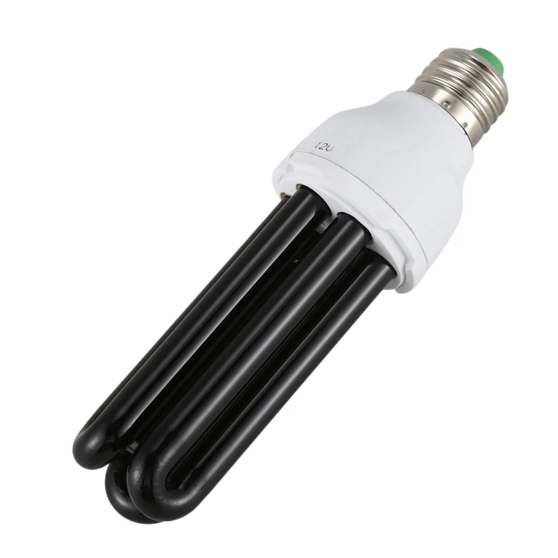 AA49 3X E27 40W الأشعة فوق البنفسجية الفلورسنت Blacklight CFL ضوء لمبة مصباح 220V الشكل: مستقيم القوة الكهربائية الجهد: 40W DC 12V