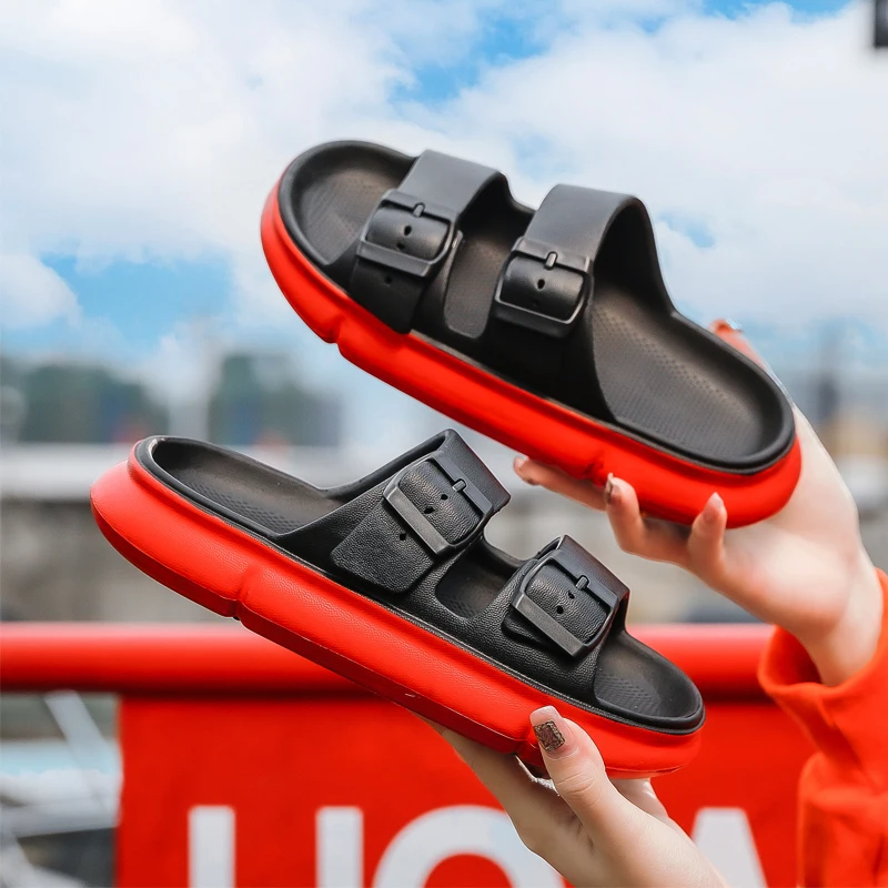 

Men's Fashion Slippers, Casual and Versatile, Comfortable Soft-Soled Indoor and Outdoor Slippers
