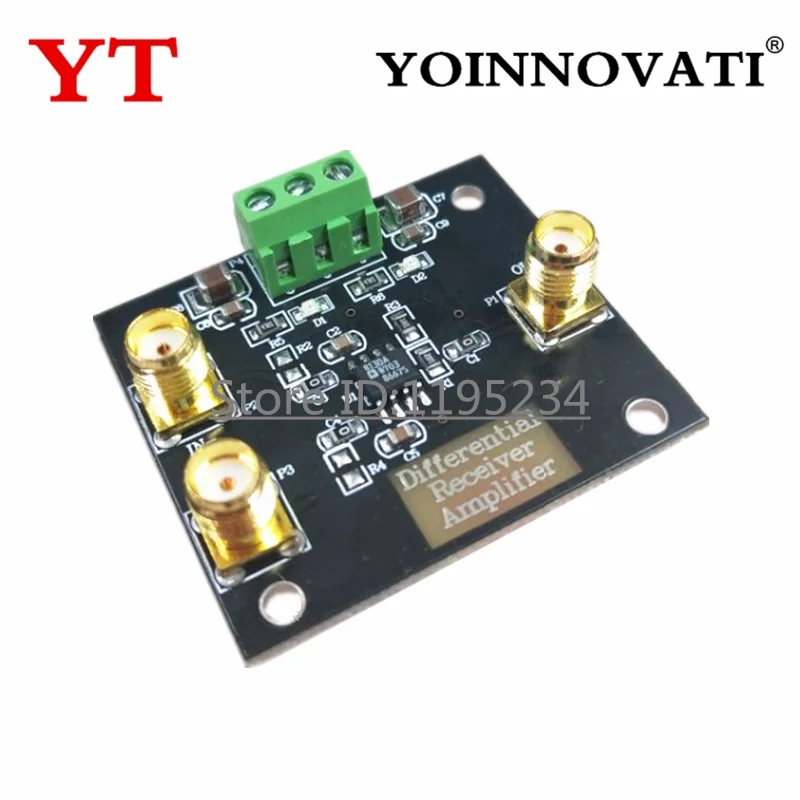 

Модуль усилителя дифференциального приемника AD8130, дифференциальный и односторонний, высокий общий режим, передаточное число, низкое уровни шума