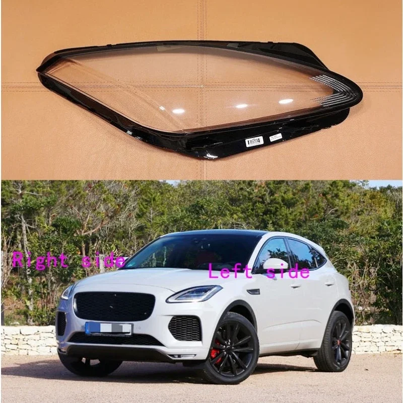 

For Jaguar E-PACE 2018 2019 2020 Car Headlight cover Headlamp Lens Auto Shell Cover