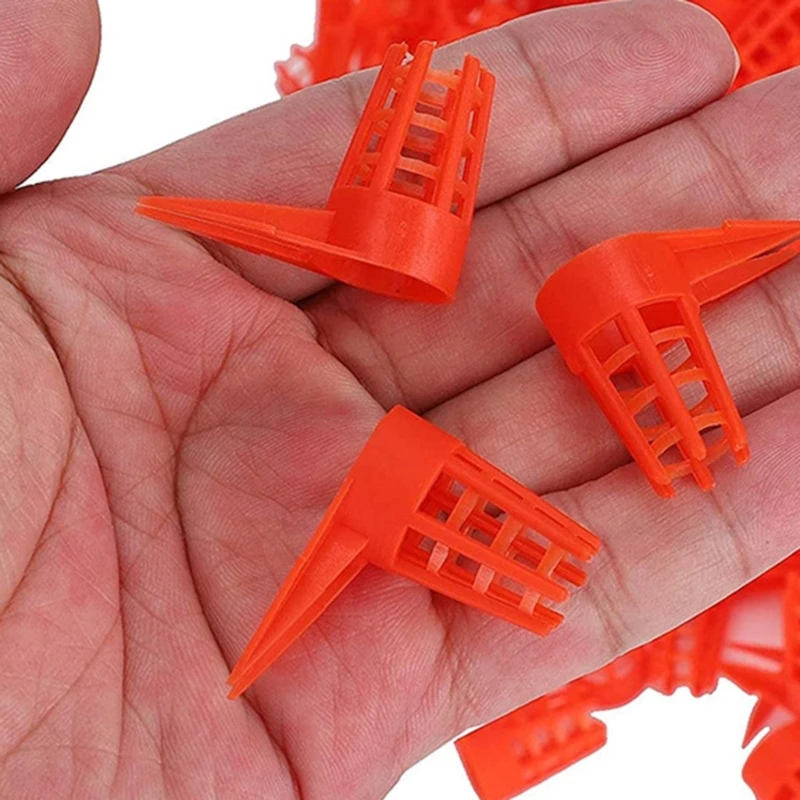 20 szt. Plastikowy otwór, klatki ochronne na komórki, ochraniacze na komórki królowej, królowa pszczół