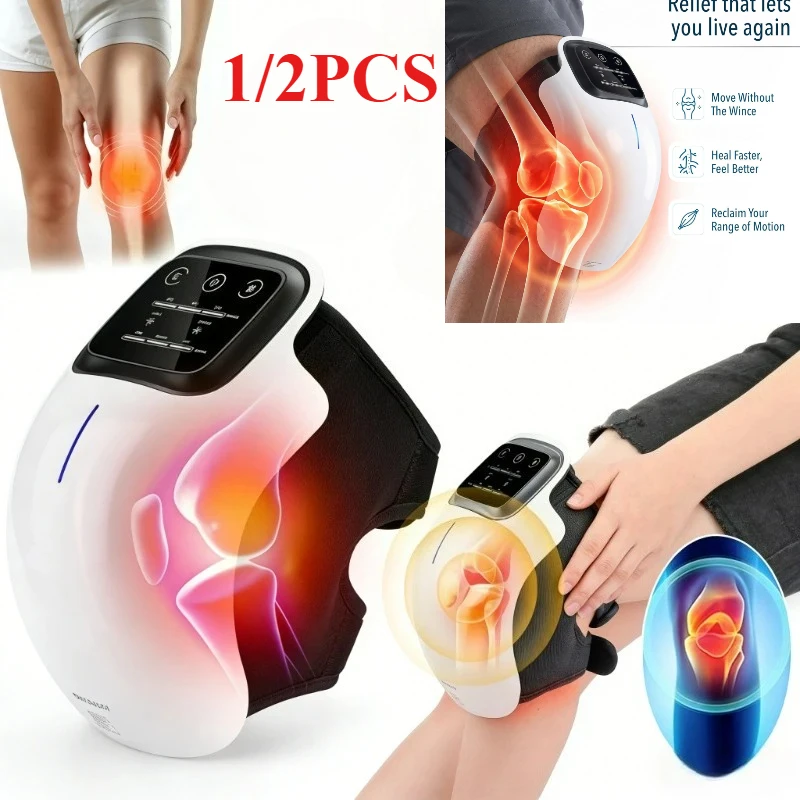 

Smart Multifunctional Protable Knee Massager for Joint and Muscle Relaxation Elbow & Shoulder Massage Machine Knee Pain Relief