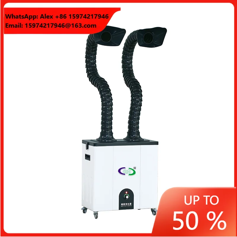 New Energy Saving Advanced Versatile Multi-Application Fume Purifier With Up To 0.3um 99.9% Filtration For Workshops And Labs