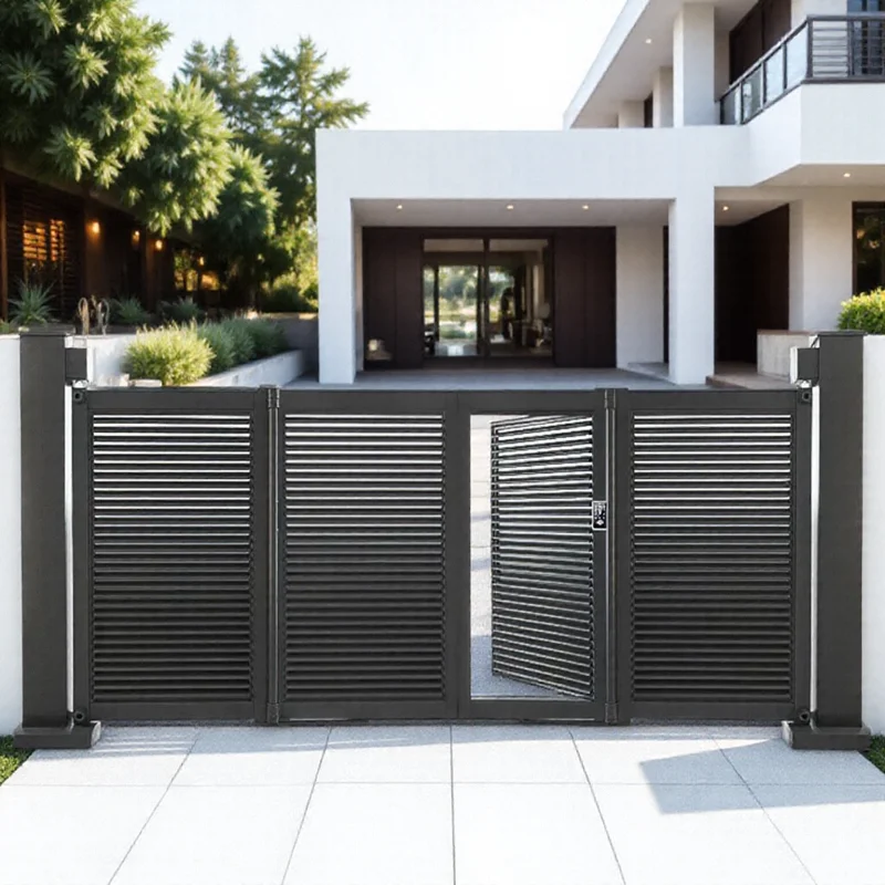 

Automatic Large Household Sliding Door Suspended Forked Door Lane Door Automation Anti Rust Weatherproof Heavy Duty Customizable