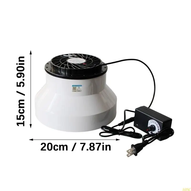 A0NC جهاز تهوية أبيض A0NC 110 فولت إدخال 12 فولت المخرجات الصلبة ارتداء ترتيب متاعب مجانية للهواء #6