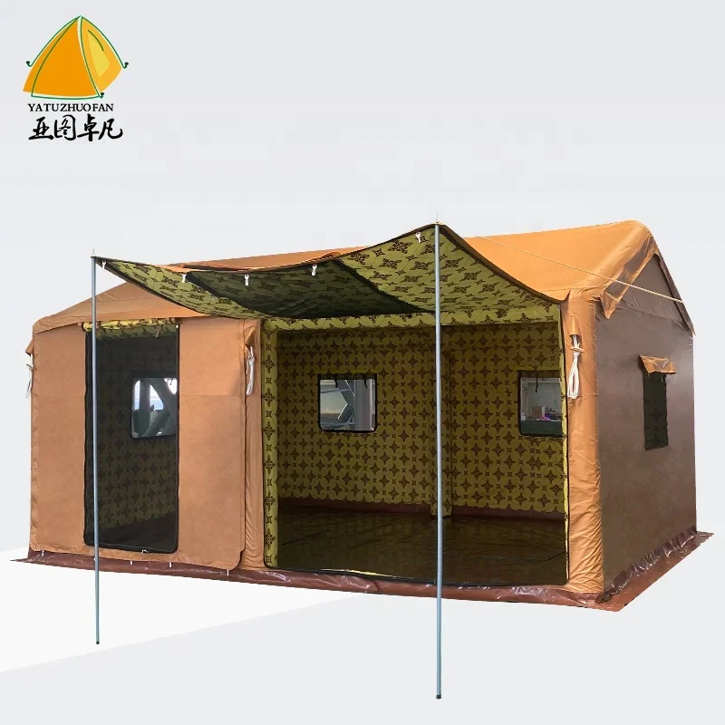 Wholesale 3*3M 4*6M 5*6M Middle East Saudi Arabia Suppliers Air Tent Inflatable Camping Outdoor Tent Waterproof Inflatable Tent