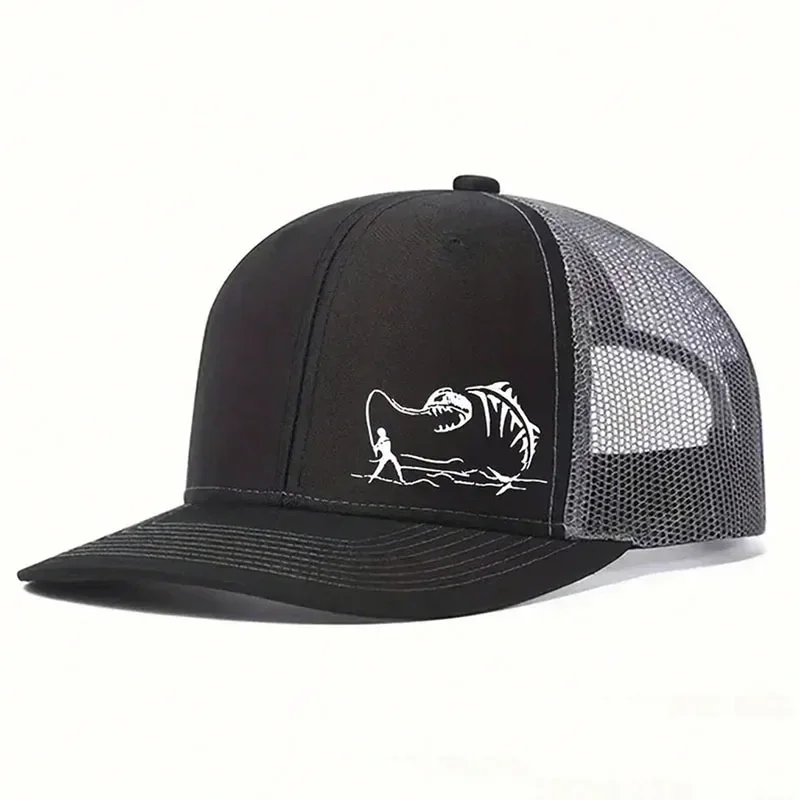 Neue Mode Richardson 122, Micro Gebogene Trucker Cap Angeln Gedruckt Sommer Mesh Atmungsaktive Baseball Caps Outdoor Gorras Hombre – Detail 10