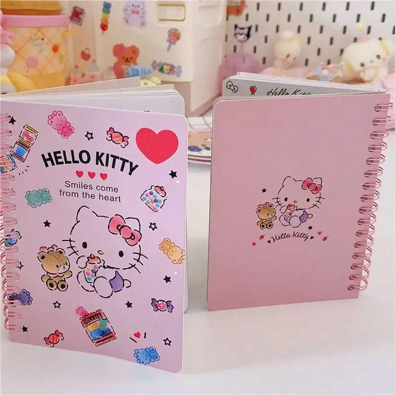 Kawaii Sanrio Hello Kitty My Melody Cinnamon Roll Notebook animation Notepad cartoon A6 Diary Student Stationery School supplies