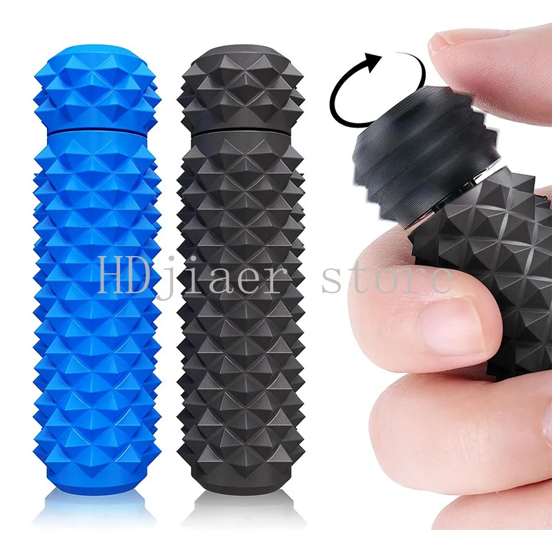 New 3D Printed Massage Tool: Rotatable Spike Roller & Slant-Spine Gripper - Professional Muscle Relaxation & Stress Relief