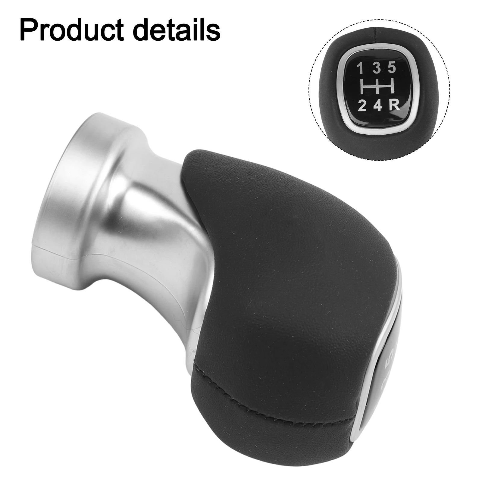 Gear Shift Knob for Hyundai i10 2007-2013 Five-Speed Manual Cars Featuring Construction and Factory-Aligned Design