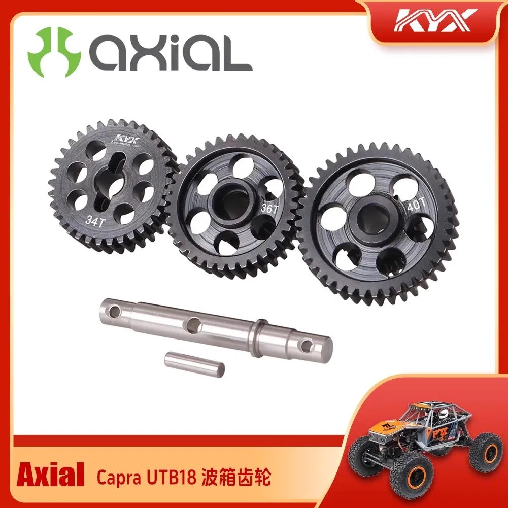 

Имитационная модель автомобиля KYX Axial Capra UTB 18, рама, зубья коробки передач, усиленная стальная шестерня, 1 комплект
