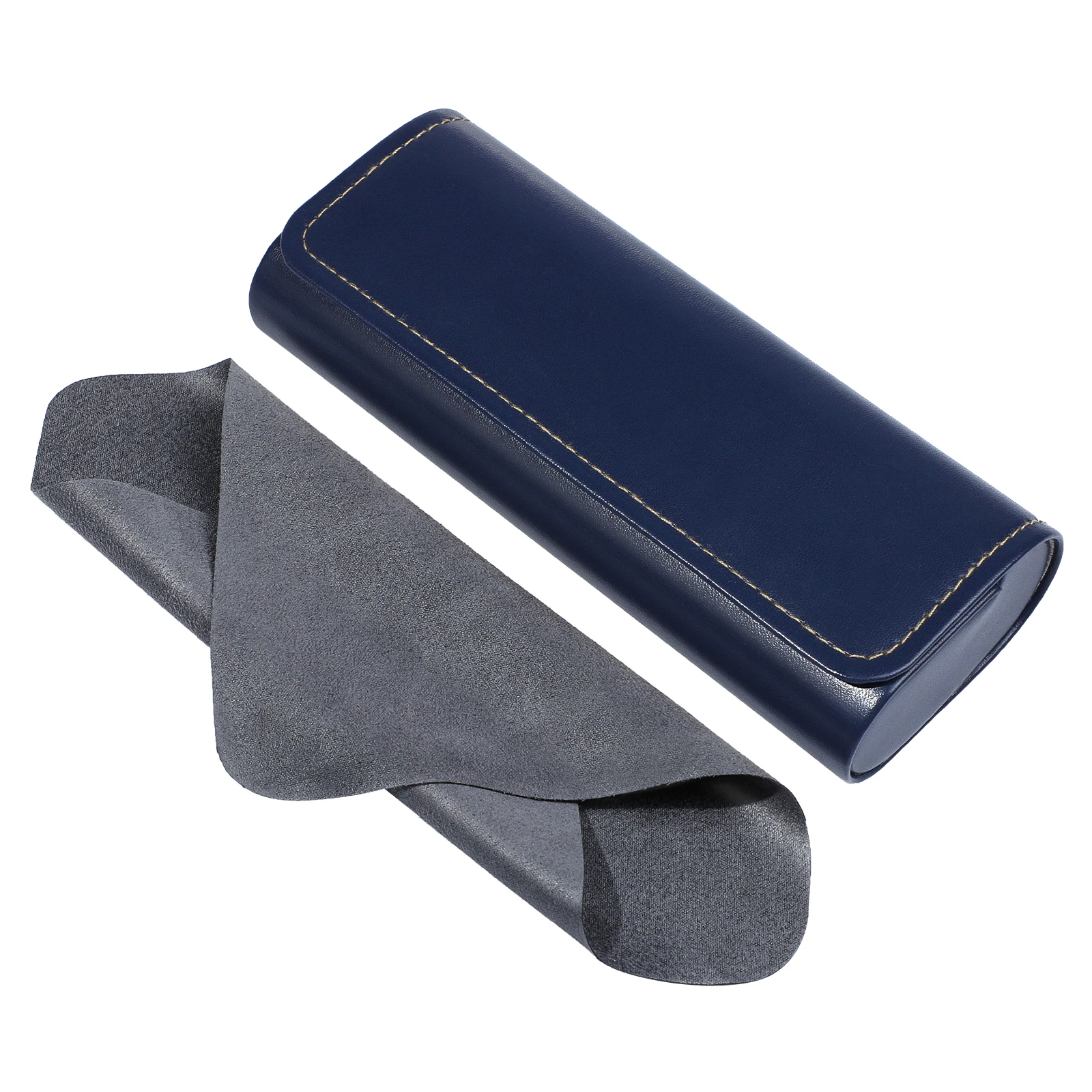 Vintage PU-Leder Brillenetui Robustes 3D-Brillenhalter Brillenaufbewahrungsbox Persönlichkeit Kurzsichtigkeit Sonnenbrillenbehälter Geschenk – Detail 11