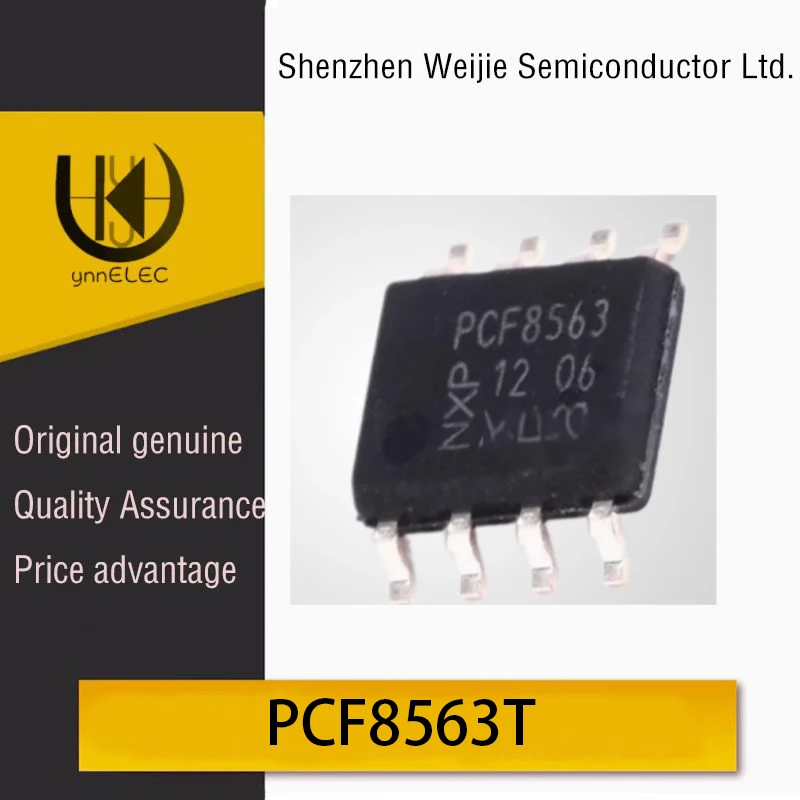 Genuine PCF8563T/5,518 IC Chip PCF8563 Real-Time Clock/Calendar in SOP-8 Package