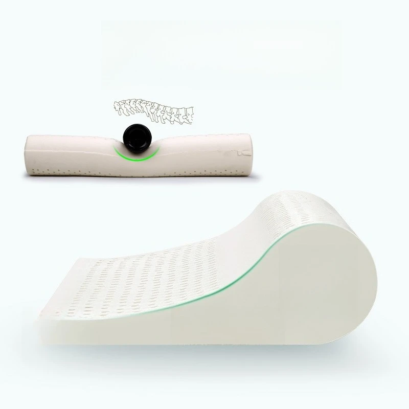 

Latex pillow, cervical spine protection pillow, cylindrical candy to help sleep, high and low pillow