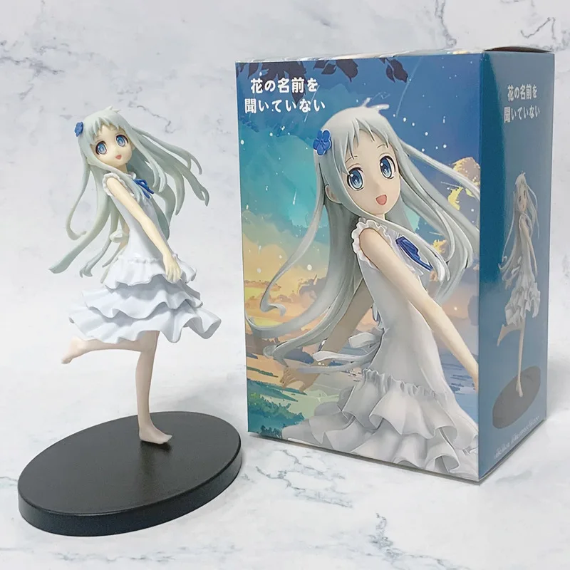 

Anohana: The Flower We Saw That Day Protagonist Honma Meiko Menma Gentle Girl Figure Collect Decorate Anime Peripheral Gifts