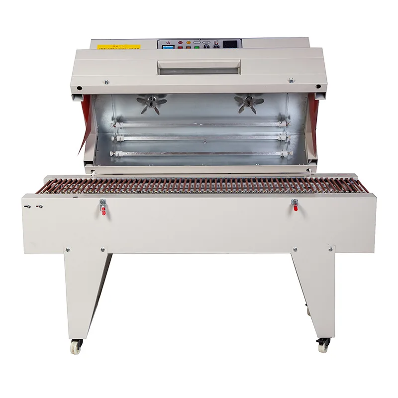 상업 열 수축 필름 포장 기계 플라스틱 포장 기계 Pof 열 수축 필름 기계 380/220V