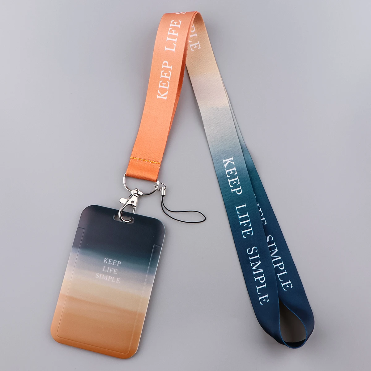 Keep Life Simple Neck Strap Keychain Lanyard Credit Card Holders Keycord Key Holder DIY Hanging Rope Phone Accessories image 4