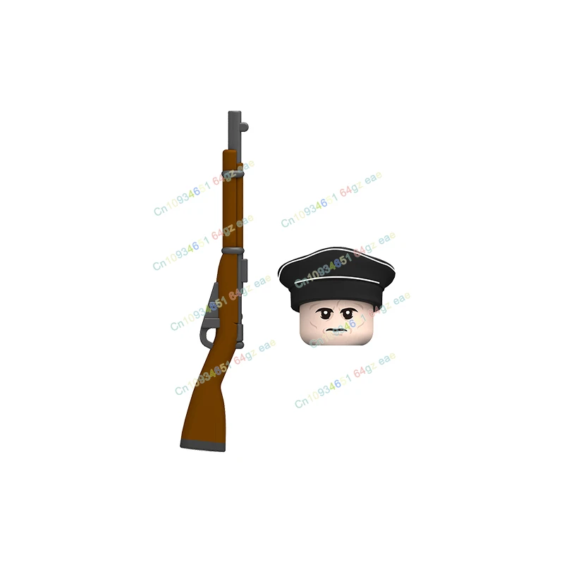 Figurki żołnierzy marynarki wojennej MOC, piechota, klocki konstrukcyjne, modele, akcesoria, zabawki dla dzieci, prezenty świąteczne N680