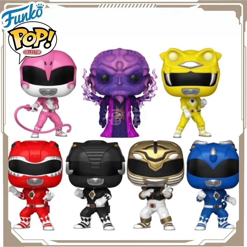 

Funko POP оригинальная аниме-фигурка Power Rangers IVAN OOZE PINK RANGER, экшн-фигурка, игрушки для мальчиков и девочек, детский рождественский подарок