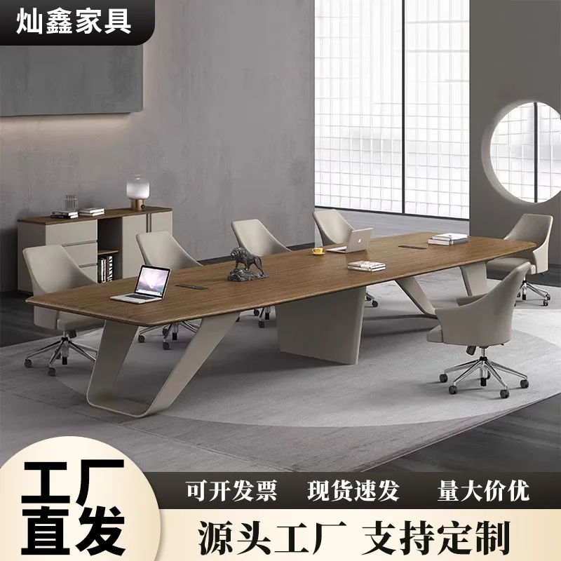 Public institution engineering project large paint conference table meeting long  meeting room negotiation reception