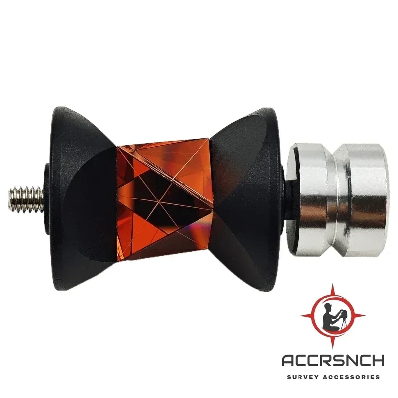 ACCR GRZ101S New Mini 360 Degree Prism with Adapter 5/8x11 Thread for Leica ATR Total-station Surveying Equipment Accessories