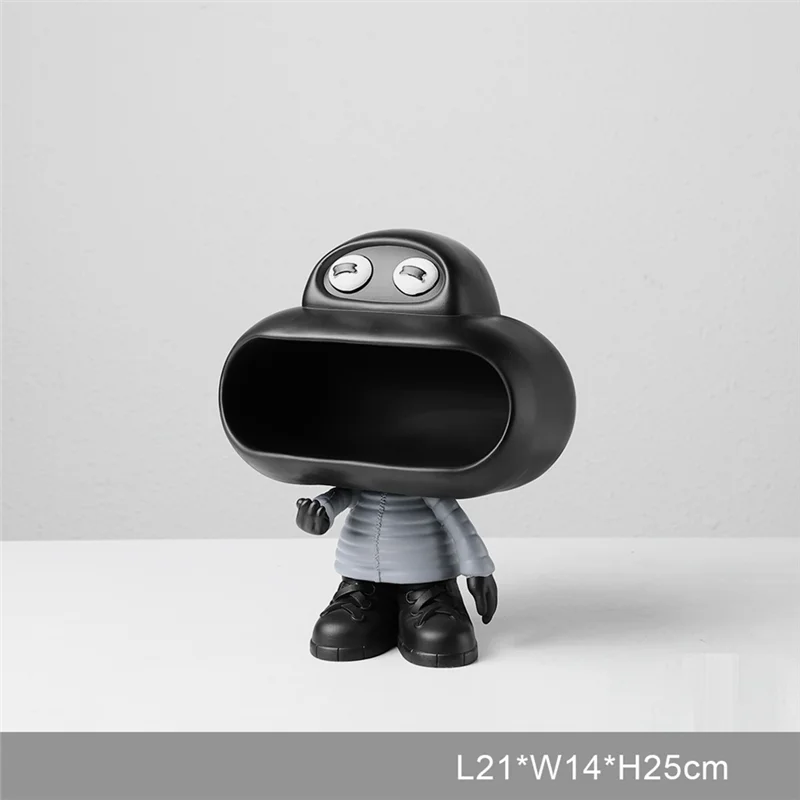 

Cartoon Frog Storage Ornaments Entrance Key Storage Tray Home TV Cabinet Soft Decorations