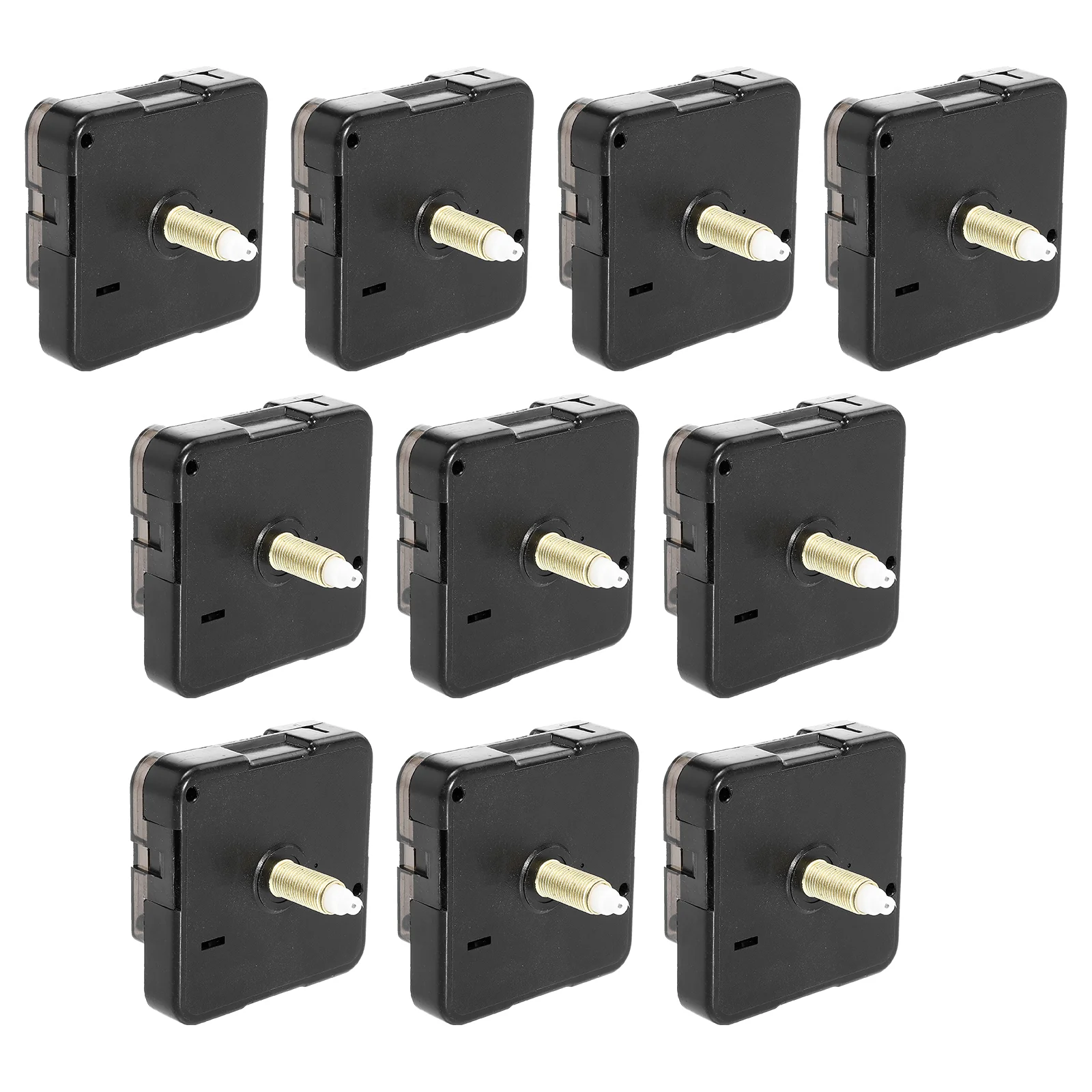 

10 Sets Wall Clock Movement Easy Installation DIY Accessories Sports Hands Replacement Plastic for Broken Clocks