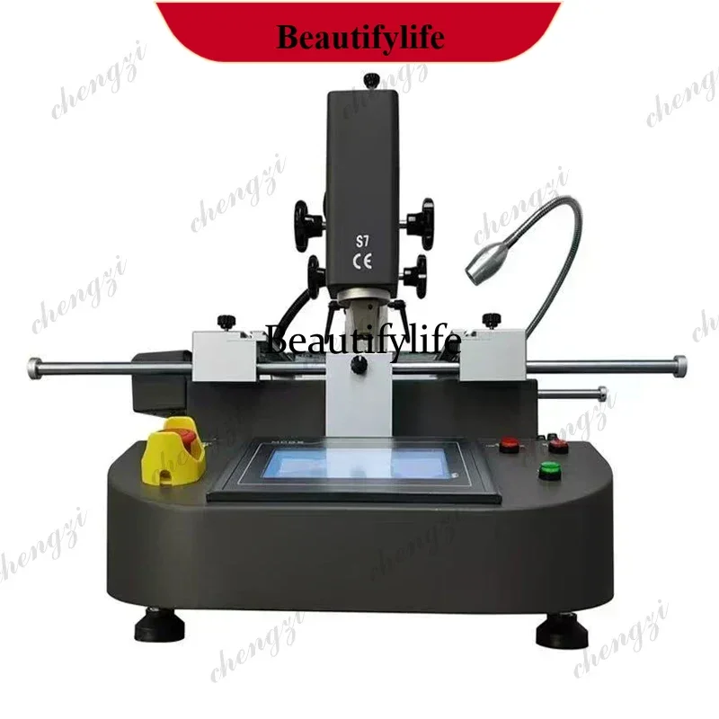 BGA Rework Station IC Chip Hot Air Welding Equipment SMT Infrared Soldering Repair Tools 3 Temperature Area Touch Screen z189