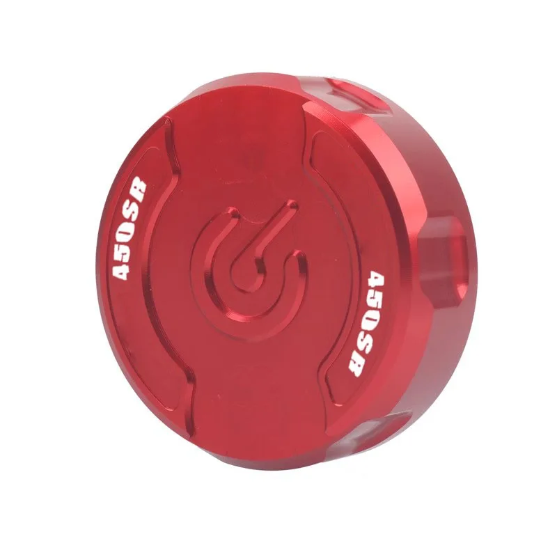 Motorcycle Accessories Front Brake Fluid Reservoir Caps Cover Guard For 450SR 450 SR 2022 2023 2024