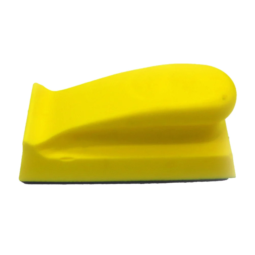 Tarcza szlifierska ręczna, uchwyt do szlifowania, podkładka polerska PU 66x126mm, blok ręczny, materiał ścierny na rzep do drewna i motoryzacji