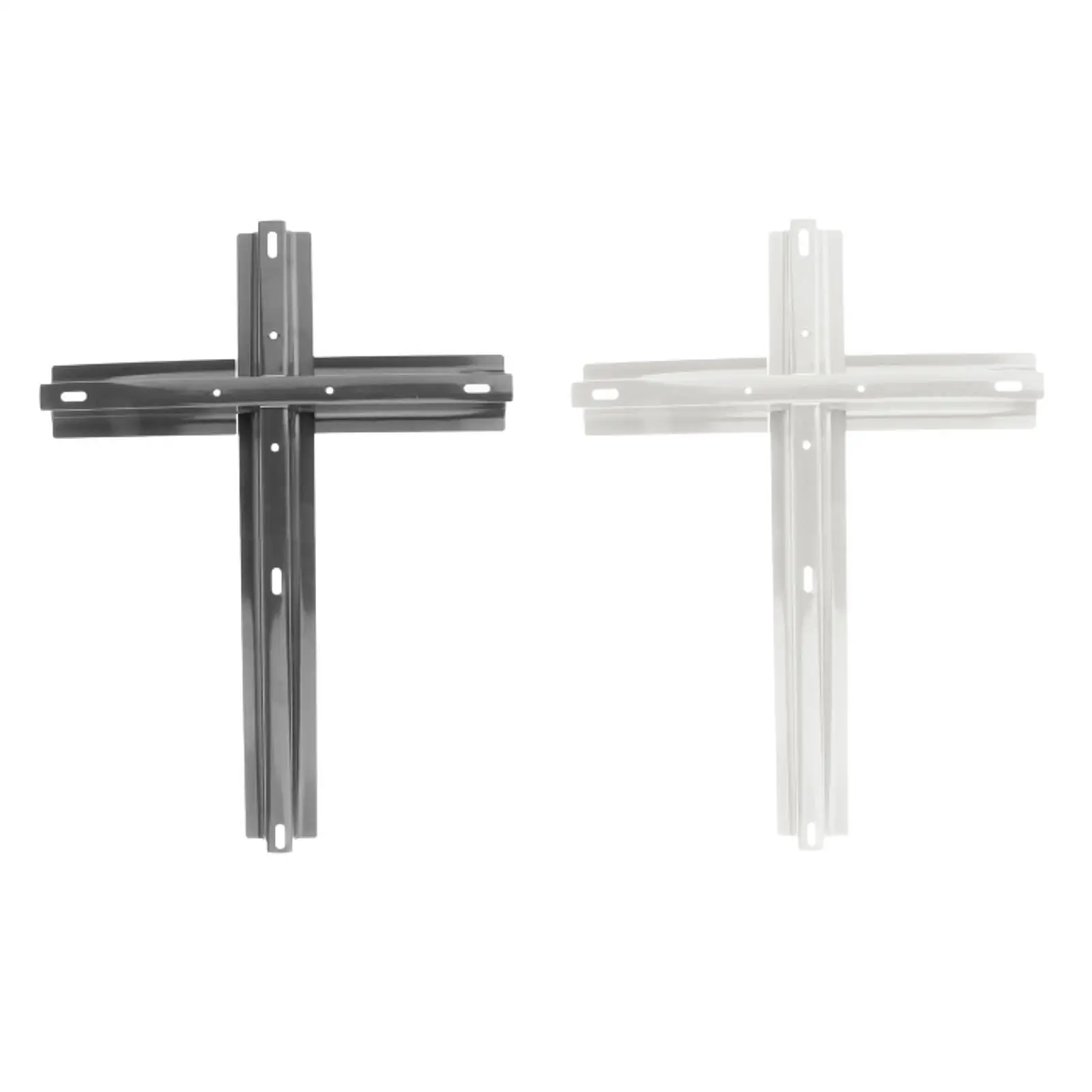 Outdoor Umbrella Cross Base Parts, Easy to Install, Stable Metal Stand