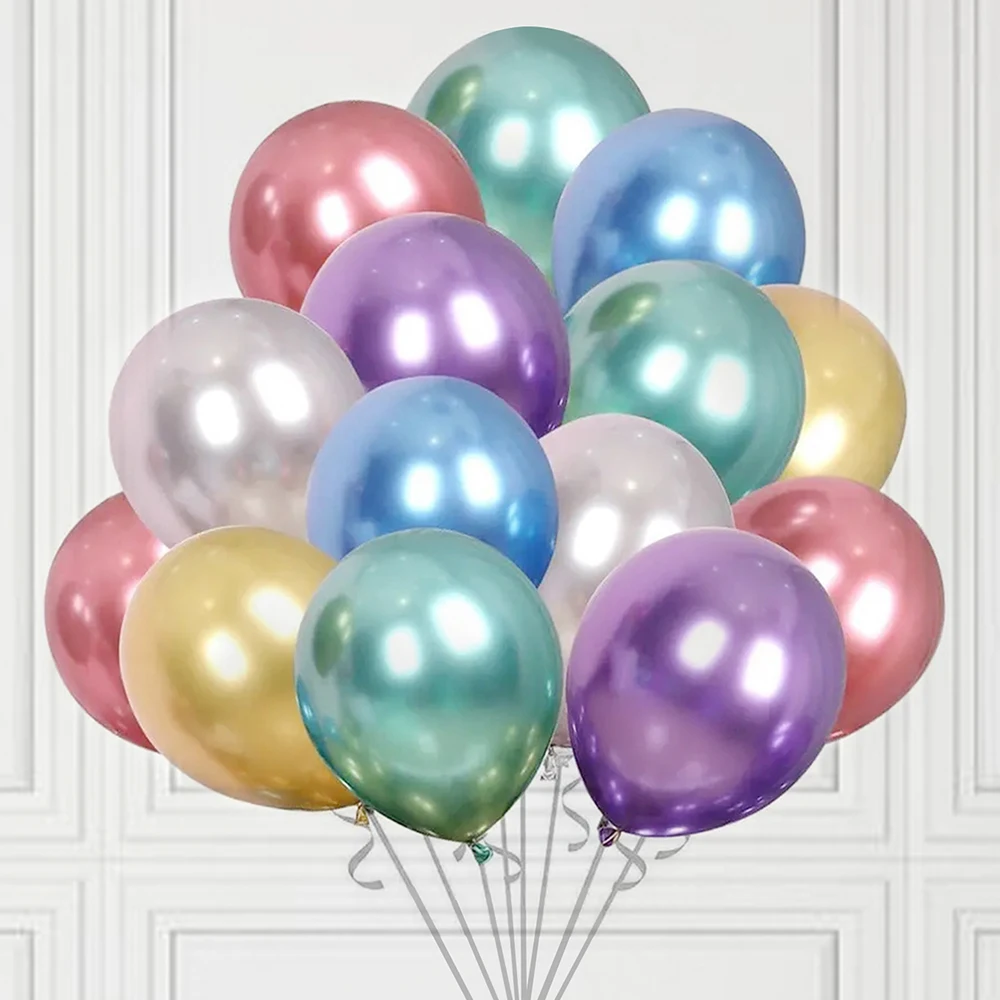 50-500 Pcs 10Inch Latex Balloon Silver Purple Birthday Decoration Balloon Set Wedding Party Supplies image 3