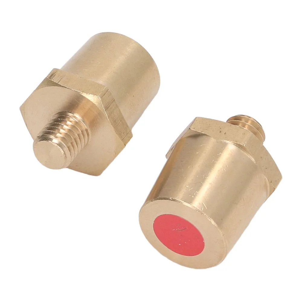 

1 Pair Male Thread M8 Battery Terminal Connector Brass Material High Conductivity Brass Battery Terminal