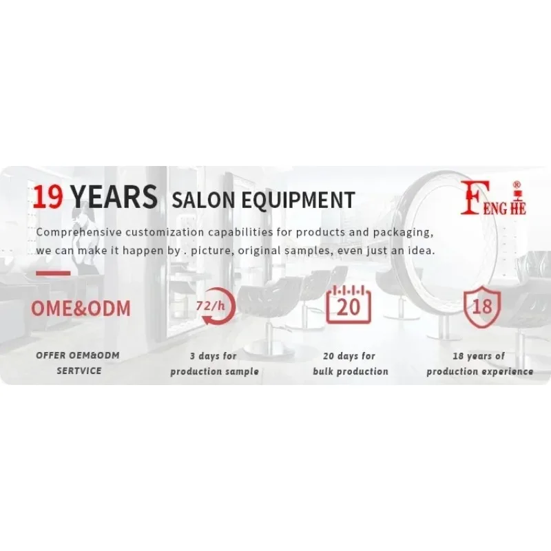 Frauen Schönheit Pediküre Haar Fuß Spa Rosa Tragbarer Friseurstuhl