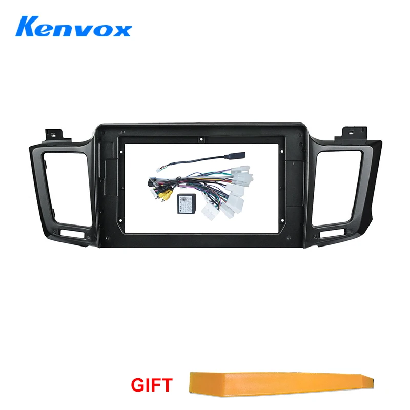 

Car Radio Multimedia Video Player 10.1 Inch Installation Frame For Toyota RAV4 RAV 4 2013 2018 LHD Dash Fitting Panel Trim Kit