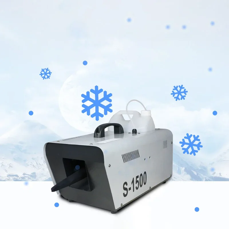 

1500W snow machines wedding stage Christmas wedding simulation snow scene with remote control