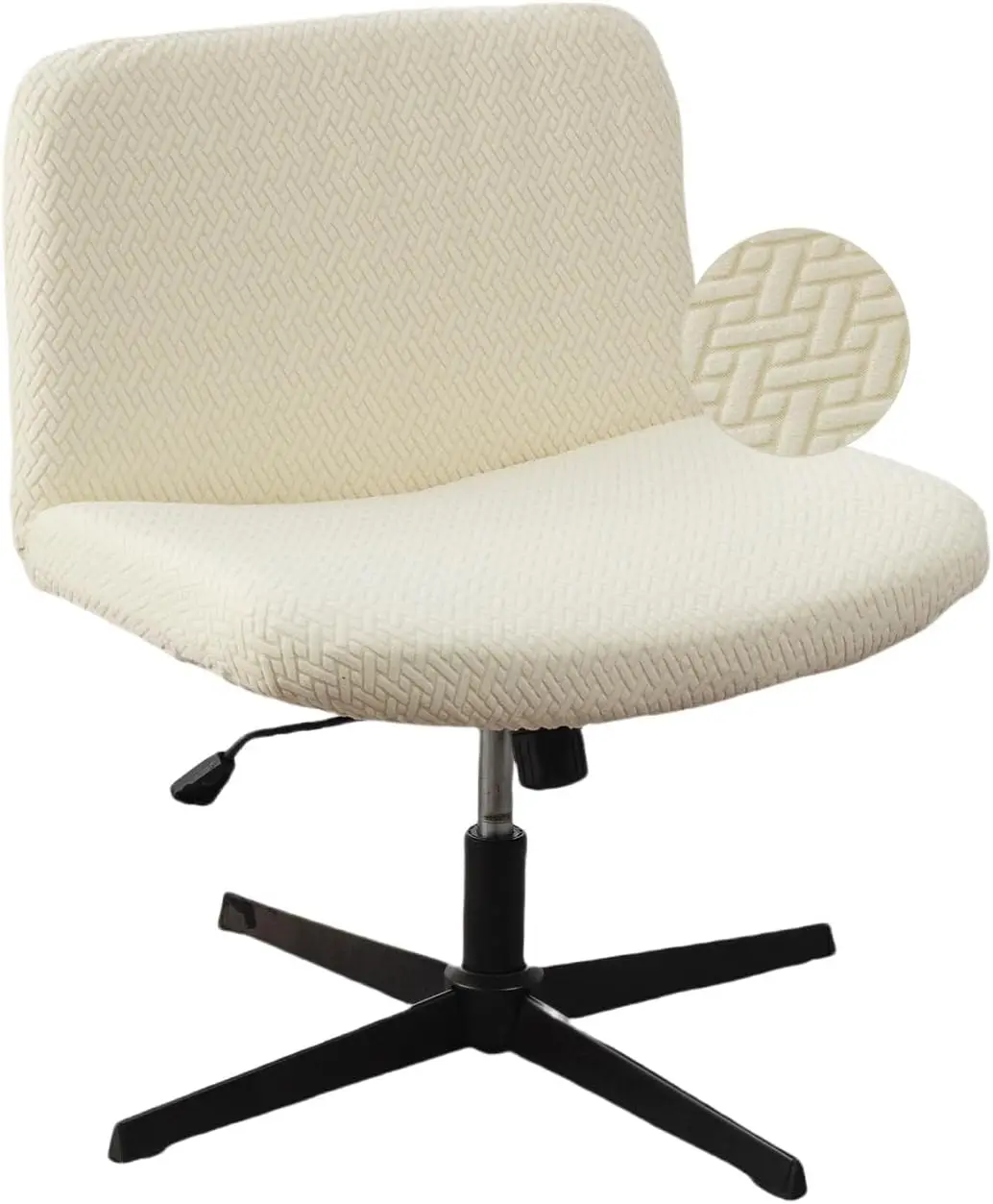 

Lavishcover Arml Chair Cover Office Desk Chair Cover, Waterproof And Elastic Criss Cross Chair Cover, Exquisite Vanity Chair
