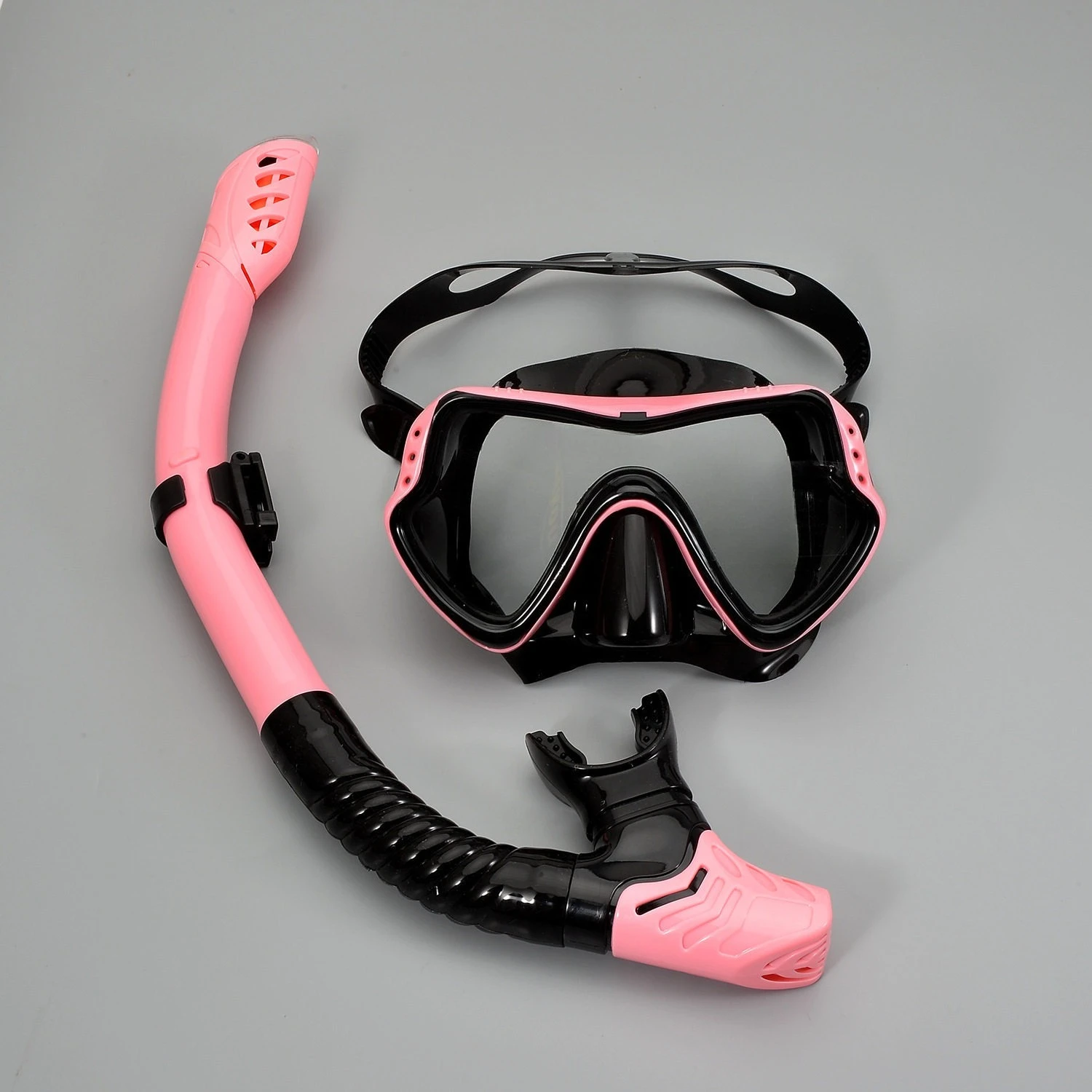 Erbao New Large Frame Silicone Snorkel Set Diving Goggles Mask Snorkeling Tube For Men Women Outdoor Water Sports
