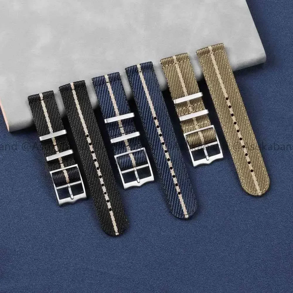 Canvas Nylon Watch Strap 20mm 22mm for Tudor Black Bay for Swatch for Blancpain Fifty Fathoms for OMEGA Seamaster for Rolex Band