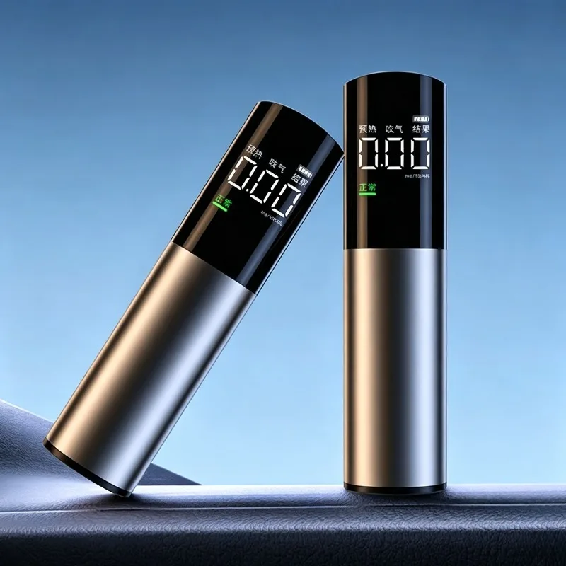 ANMU Automatic Alcohol Tester Non-contact Alcohol Test Tools Self-Test Drinking Detection Device Electronic Breathalyzer