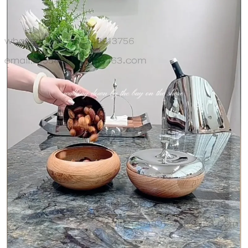 Light Luxury Nordic Dried Fruit Candy Storage Box, Tea Storage Can, Spot Fast Delivery Factory Direct Sales