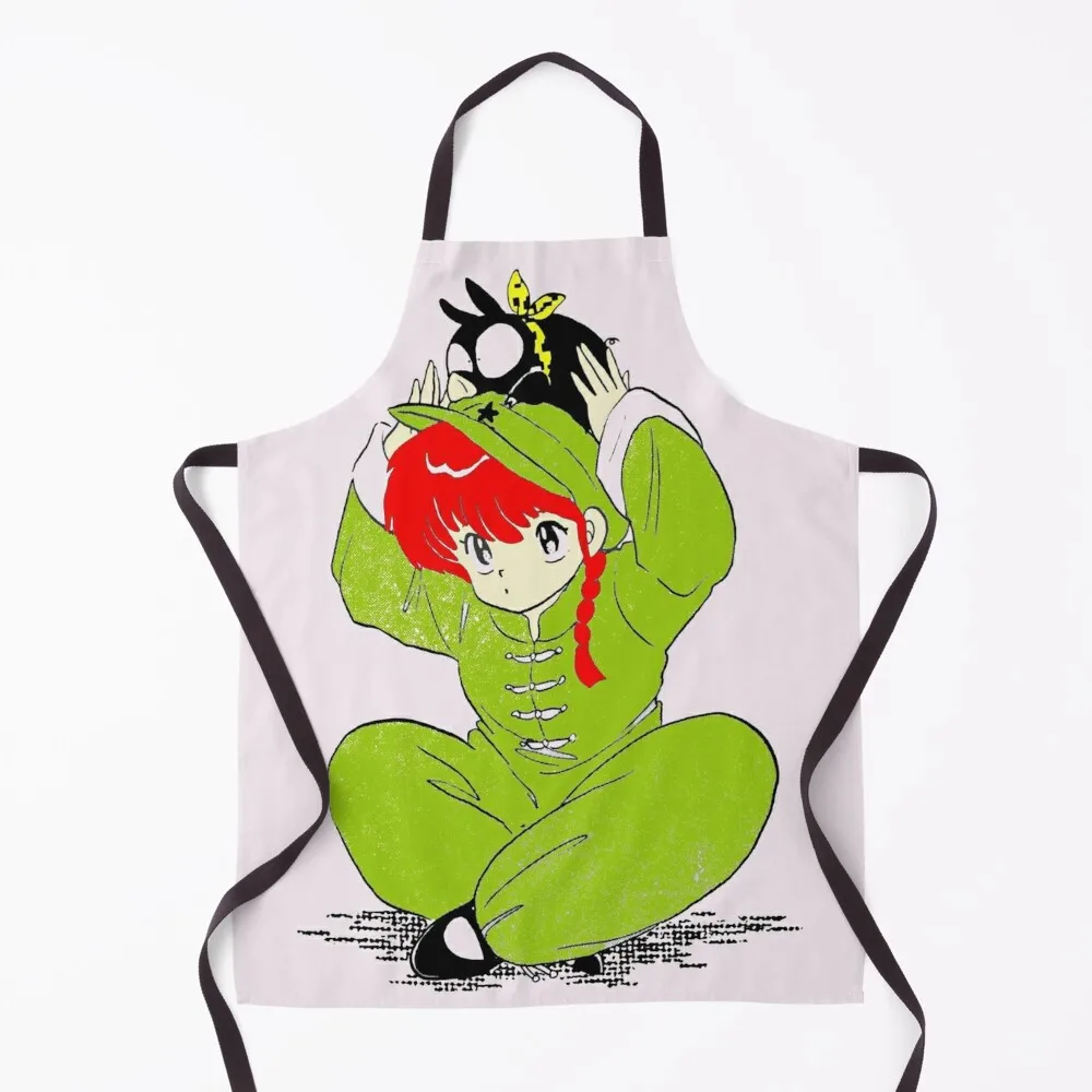 Ranma 1/2 Apron Woman Work Waterproof women Apron
