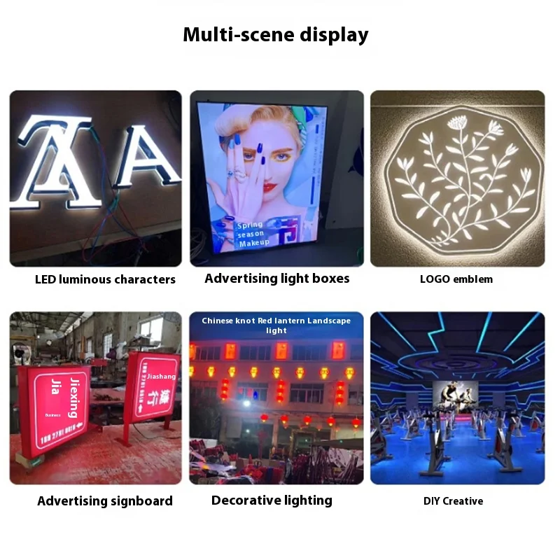 200pcs 1.5W 3LED Module DC12V 2835 Injection Light Advertisement Design Sign Backlight Shop Banner Waterproof IP65 White